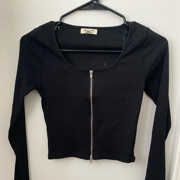 Fashion nova zipper top - Picture 1 of 2